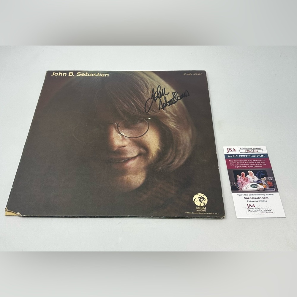 John B. Sebastian signed Self Titled Album JSA COA